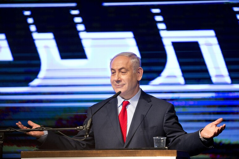 Il primo ministro israeliano Benyamin Netanyahu © ANSA/AP