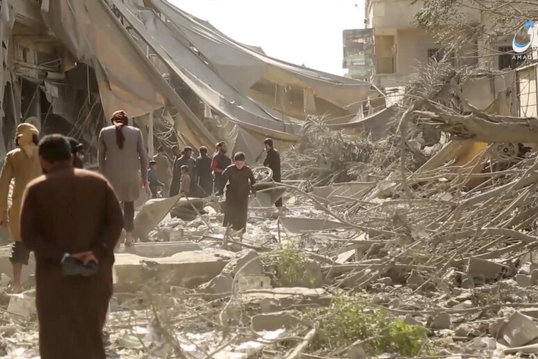 Un a foto di archivio di Raqqa © ANSA/AP