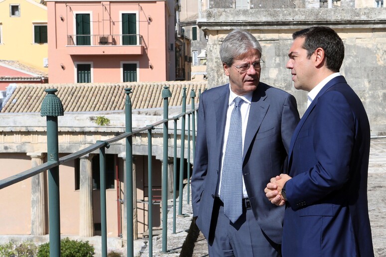 1st Greek-Italian Intergovernmental Conference in Corfu © ANSA/EPA