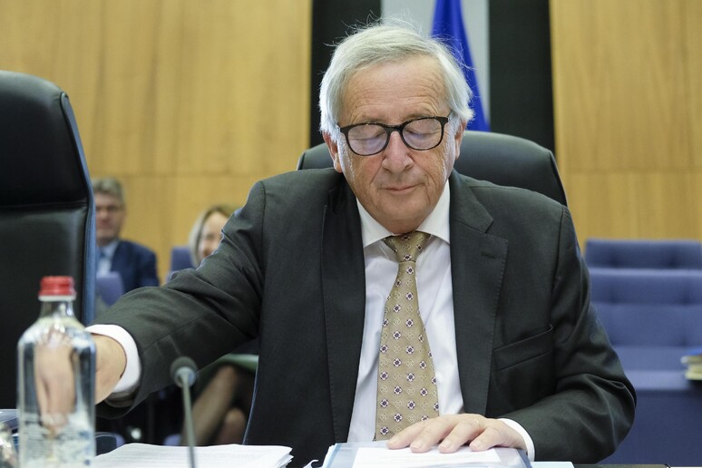 Il presidente della Commissione Ue Jean-Claude Juncker © ANSA/EPA