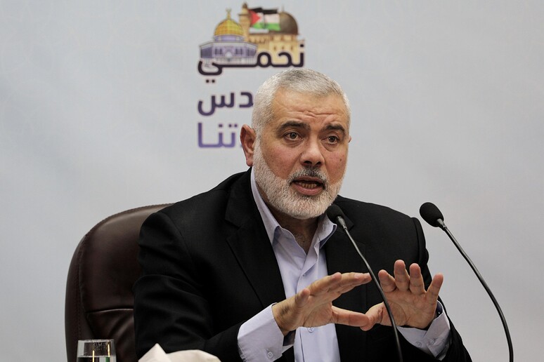Il leader di Hamas Ismail Haniyeh -     RIPRODUZIONE RISERVATA