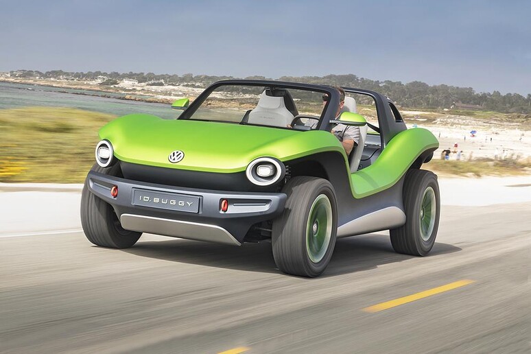 Volkswagen ID Buggy, in California c 'è chi l 'ha già guidato © ANSA/Volkswagen Press
