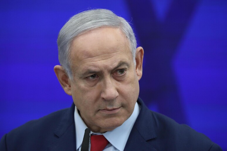 Il premier israeliano Benjamin Netanyahu © ANSA/EPA