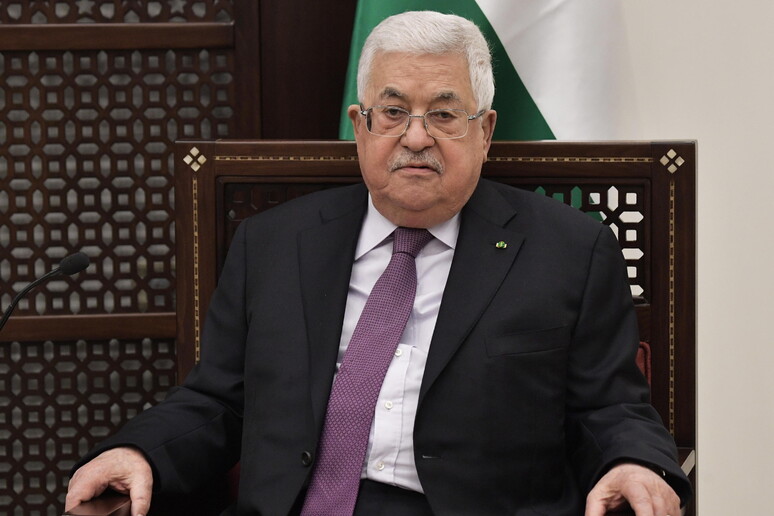 Il presidente palestinese Abu Mazen © ANSA/EPA