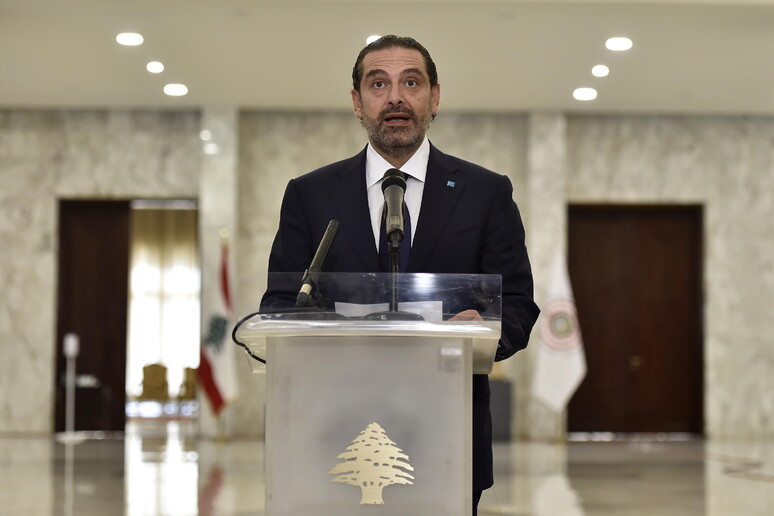 Lebanon new Prime Minister-designate Saad Hariri © ANSA/EPA