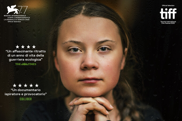 Greta Thunberg, il film sulla attivista icona green - RIPRODUZIONE RISERVATA