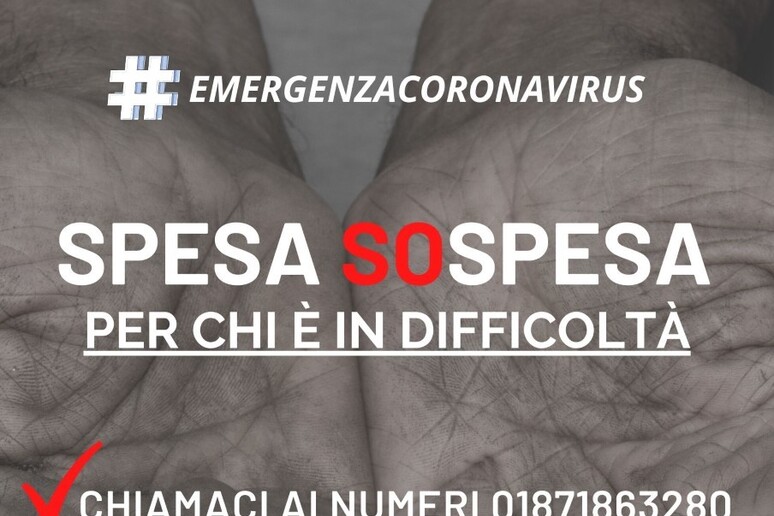 Coronavirus: spesa sospesa alla Spezia - RIPRODUZIONE RISERVATA