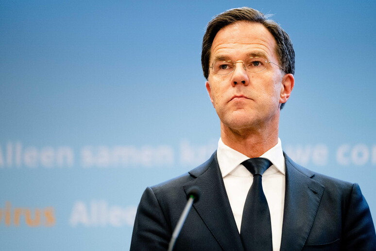 Il primo ministro olandese Mark Rutte © ANSA/EPA