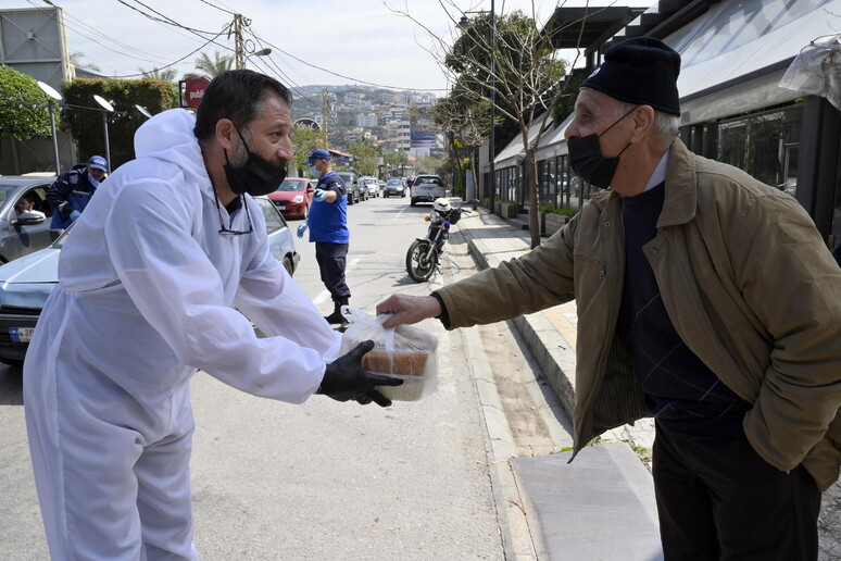Coronavirus in Libano, Governo annuncia piano assistenza sociale © ANSA/EPA