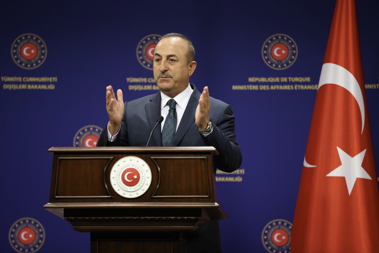 Il ministro degli esteri turco Mevlut Cavusoglu -     RIPRODUZIONE RISERVATA