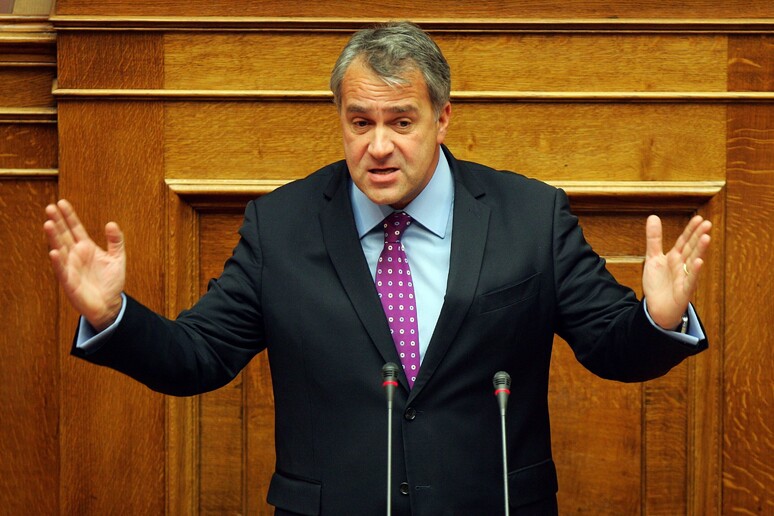 Il neo ministro dell 'Interno greco Makis Voridis -     RIPRODUZIONE RISERVATA