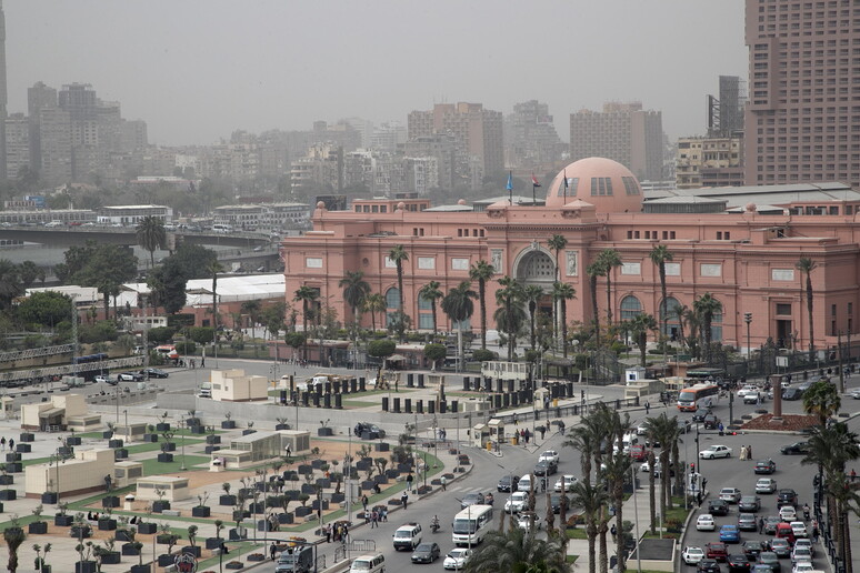 Il Museo egizio di piazza Tahrir al Cairo © ANSA/EPA