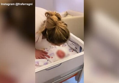 Francesca Ferragni e' diventata mamma, le prime immagini del piccolo Edoardo