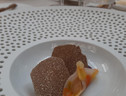 Un piatto vegano dello chef Emanuele Scarello, due stelle Michelin col ristorante Agli Amici a Udine (ANSA)