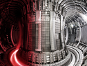 L'interno di un reattore sperimentale per la fusione nucleare (fonte: UKAEA) (ANSA)