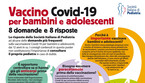 Il manifesto della Società italiana di pediatria (ANSA)