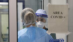 Reparto Covid del pronto soccorso dell' Ospedale Maggiore e Oglio Po di Cremona (ANSA)