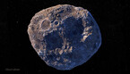 Rappresentazione artistica di un asteroide ricco di metalli (fonte: NASA/JPL-Caltech/ASU) (ANSA)