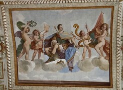 Nuovo splendore per gli affreschi Palazzo Buontalenti (ANSA)