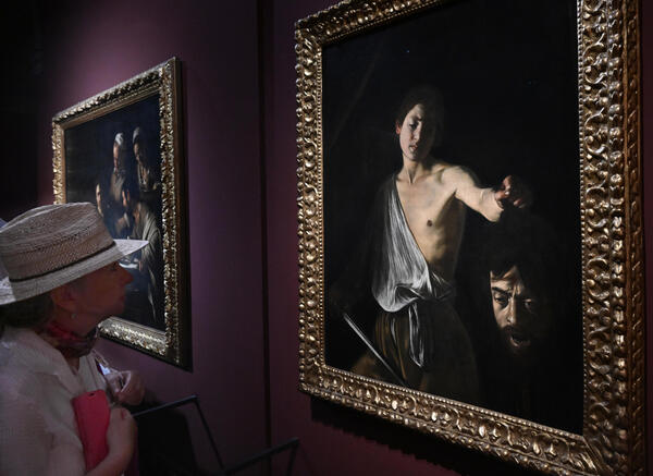I capolavori di Caravaggio a confronto nelle sale di Brera © ANSA