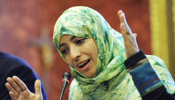 Yemeni Nobel Prize Tawakkol Karman