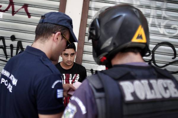Unprecedented crackdown on clandestine immigrants in Athens
