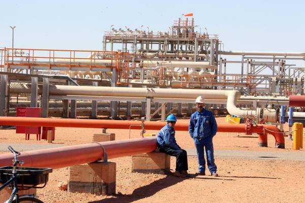 Il sito per la produzione di gas di In Amenas in Algeria