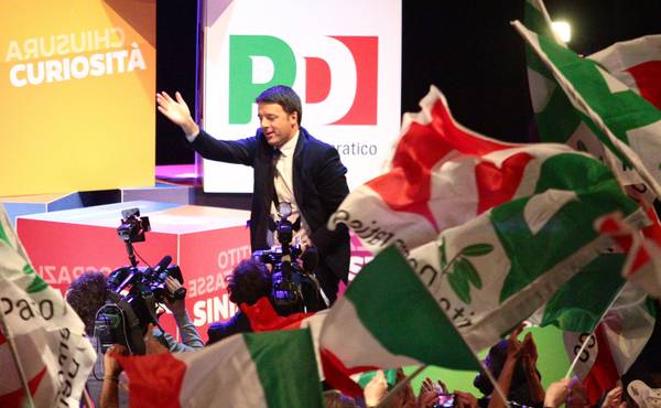 Matteo Renzi wins the Primary of the Democratic Party