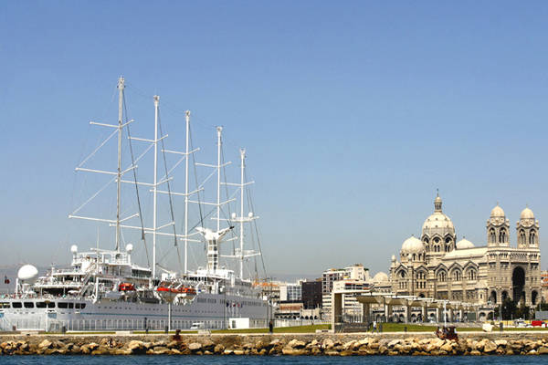 Marseille, Vieux Port and Cathedral Major (Foto: Atout France-Michel Angot)
