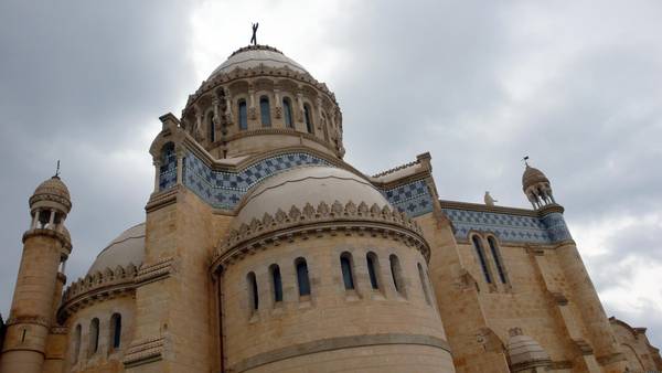 La cattedrale Notre-Dame d'Afrique ad Algeri
