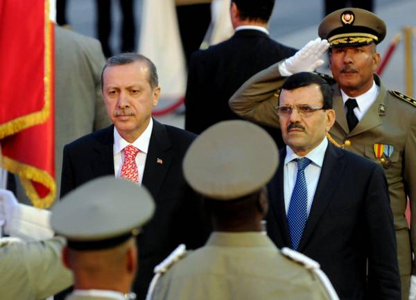 Turkish Prime minister Recep Tayyip Erdogan visits Tunisia