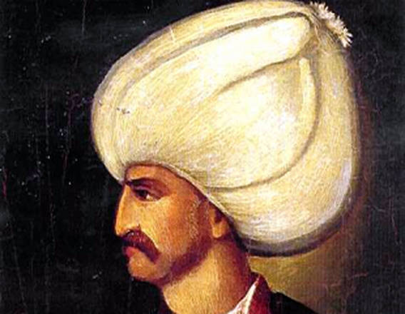A portrait of Sultan Suleiman