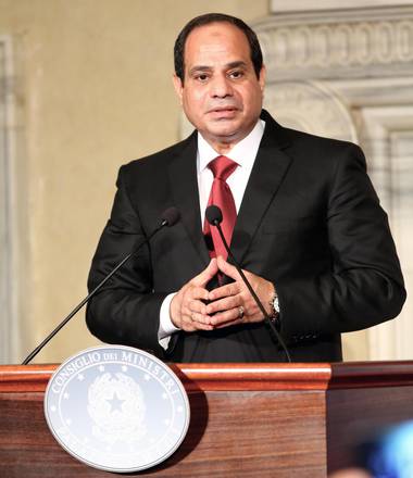 Il presidente egiziano Al-Sisi