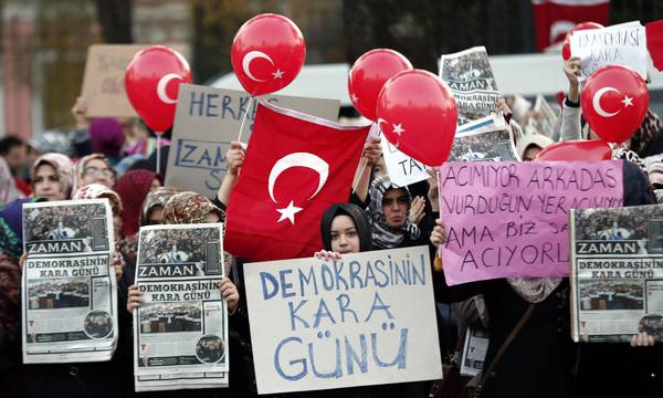 Turkish police operation against Fethullah Gulen Movement in Turkey