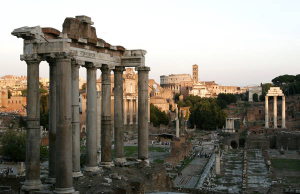 The Roman forum