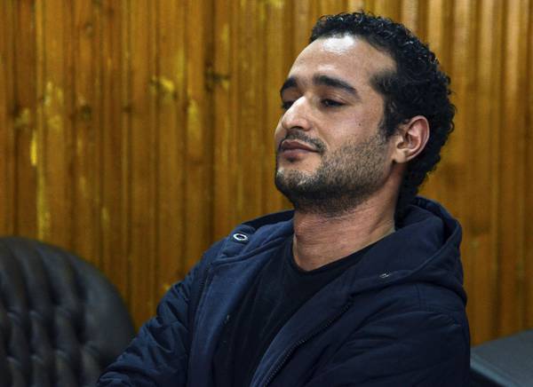 Ahmed Douma, a leading activist sentenced to life in prison.