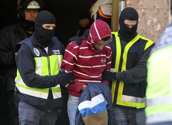 A man  arrested on  islamist terrorism in Zaragoza, Spain