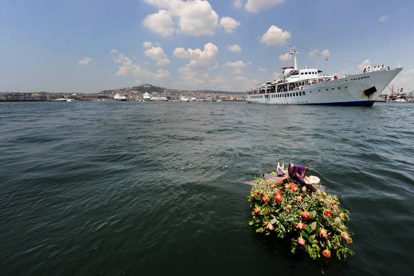 An homage will be paid to migrants who died at sea