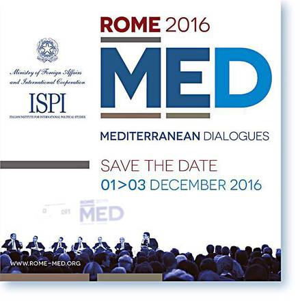 'Med Dialogues' conference opens in Rome