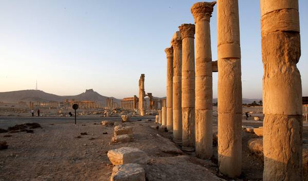 the historical city of Palmyra