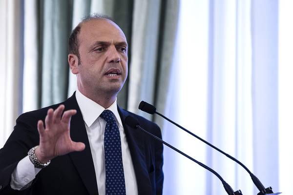 Italian Interior Minister Angelino Alfano