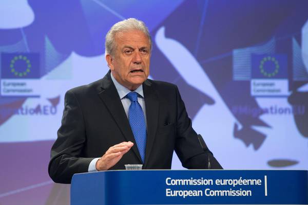 European Migration and Home Affairs Commissioner Dimitris Avramopoulos