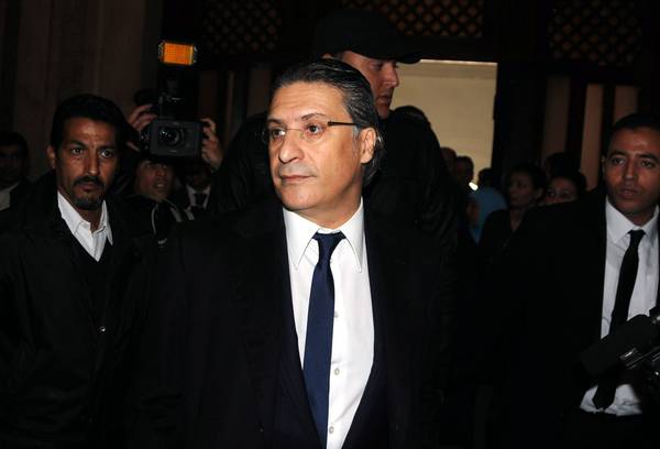 Il magnate della tv Nabil Karoui, dato per favorito alle elezioni presidenziali in Tunisia secondo i sondaggi