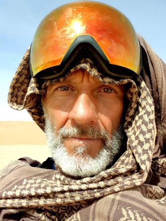 Max Calderan ha concluso con successo la traversata del deserto Rub Al Khali