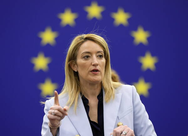 President of the European Parliament, Roberta Metsola