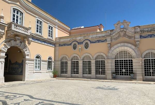 Una veduta del Palazzo dei Conti di Pombeiro, residenza dell'ambasciatore d'Italia a Lisbona