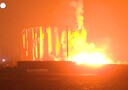 Libano, crollano parti dei silos di grano colpiti dall'esplosione nel porto di Beirut