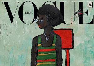 Vogue Italia di gennaio: le cover illustrate