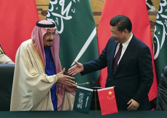Recente visita del Re saudita in Cina