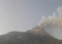 Etna: ancora un parossismo, fontana di lava e nube di cenere